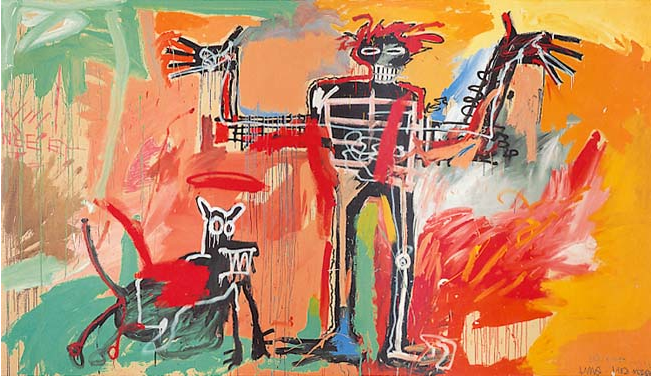EPPH | Basquiat's Boy and Dog in a Johnnypump (1982)