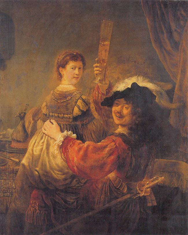EPPH | Rembrandt's Self-Portrait with Saskia (c.1635)