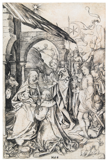 Schongauer’s Adoration of the Magi - Image Gallery