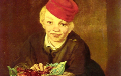 Manet’s Boy with Cherries (1860)