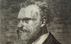 Degas’ Portrait of Manet (c.1865)