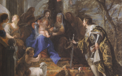 Coello’s St. Louis Worshipping the Holy Family (c.1665-8)