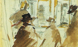 Manet’s Exhibition of Paintings (c. 1876)