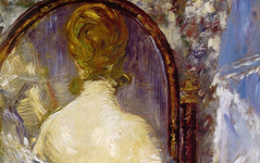 Manet’s Before the Mirror (1876)
