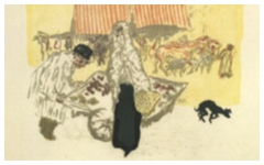 Bonnard’s The Pushcart (c.1897)