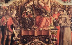 Carlo Crivelli’s Crowning of the Virgin