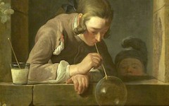 Chardin’s The Soap Bubble (c.1733-4)