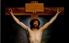 Mengs’ Christ on the Cross (1761-9), Goya’s and Francis Bacon’s too