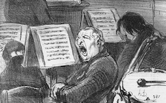 Daumier’s The Orchestra.. ..During A Tragedy (1852)