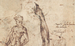 Michelangelo’s Study for a Bronze David (c.1502-03)