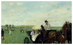 Degas’ At the Races in the Countryside (1869)