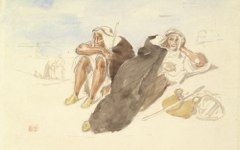 Delacroix’s Arabs of Oran (1832)