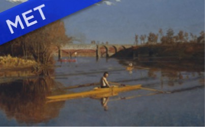 Eakins’ The Champion Single Sculls (1871)