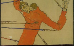 Schiele’s Self-portrait as Saint Sebastian (1914-15)