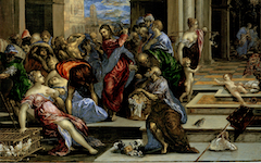 El Greco’s Purification of the Temple (c.1570-1610)