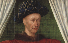 Fouquet’s Portrait of King Charles VII (c.1450)