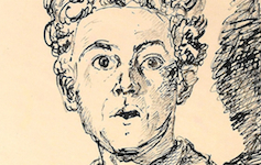 Giacometti’s Self-portrait with Brush (1918)