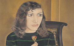 Lucian Freud’s Girl with Roses (1947-8)