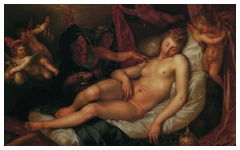Goltzius’ Sleeping Danae… (1603)