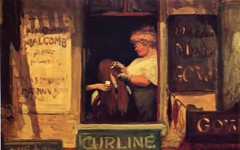 John Sloan’s Hairdresser’s Window (1907)