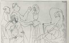 Picasso’s In the Sculptor’s Studio (1963)