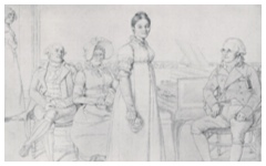 Ingres’ The Forestier Family (1806)