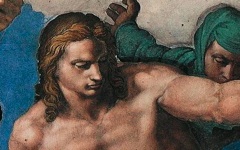 Michelangelo’s St. Sebastian in The Last Judgment