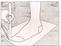 Lichtenstein’s Mail-Order Foot (1961)