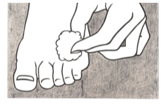 Lichtenstein’s Foot Medication (1962)