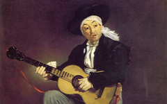 Manet’s The Spanish Singer (1860)