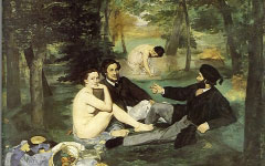 Manet’s  Le Dejeuner sur l’Herbe (1863)
