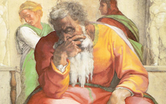 Michelangelo’s Sistine Ceiling: Jeremiah (c.1509-10)