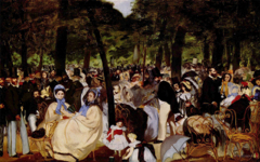 Manet’s Music in the Tuileries (1862)