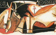 Picasso’s Bullfight Scene (1955)