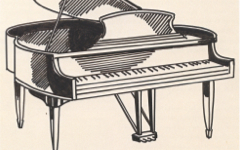 Lichtenstein’s Piano (c.1961)