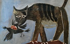 Picasso’s Cat Catching a Bird (1939)