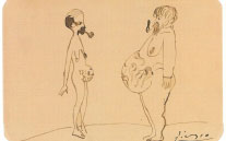 Picasso’s Pregnant Smokers (1903)