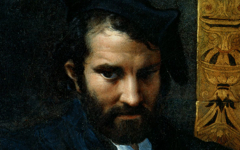 Parmigianino’s Man with a Book (1523-4) with works by Titian and Michelangelo too