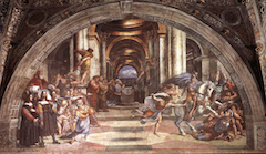 Raphael’s Expulsion of Heliodorus (1511-12)
