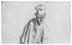 Rembrandt’s Beggar in a High Cap (c.1629)