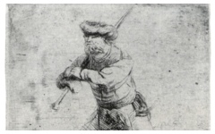 Rembrandt’s The Skater (c.1631)