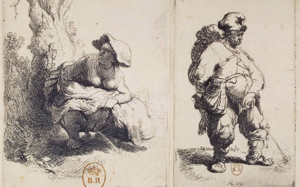 Rembrandt’s Man Making Water (1631) and Woman Making Water and Defecating (1631)