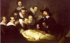 Rembrandt’s Anatomy Lesson of Dr. Tulp (1632)
