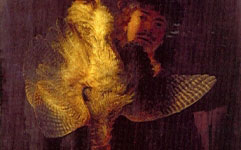 Rembrandt’s Self-portrait with a Dead Bittern (1639)