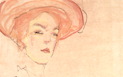Schiele’s Portrait of a Lady in an Orange Hat (1910)