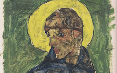 Schiele’s Self-portrait as a Saint (1913)