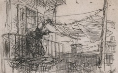 John Sloan’s Hanging Clothes (c.1920)