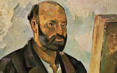 Cézanne’s Self-Portrait with a Palette (1885-7)