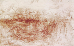 Leonardo’s Storm Over the Alps (c.1499)