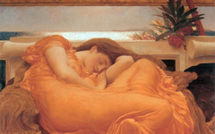 Lord Leighton’s Flaming June (1895)